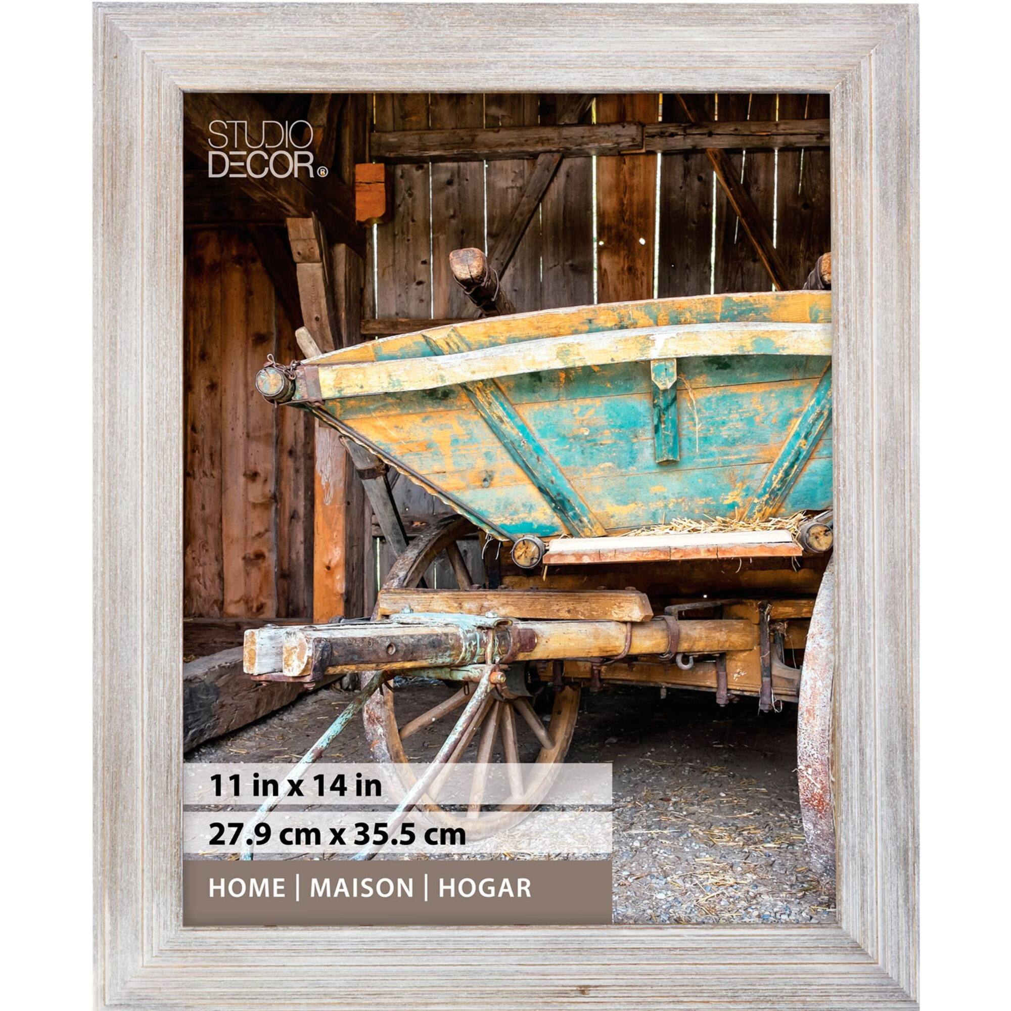 12 Pack: Distressed White Frame